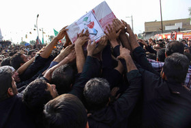 تشییع شهدای تیراندازی در حسینیه دزفول